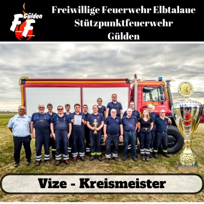 Erfolgreiches Wettkampfwochenende für die Feuerwehr Gülden beim Kreisfeuerwehrtag in Damnatz