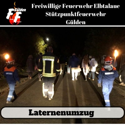Premiere für den Laternenumzug in Zernien